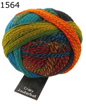 Zauberball Crazy Schoppel Wolle Farbe 1564