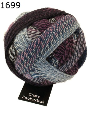 Zauberball Crazy Schoppel Wolle Farbe 1699