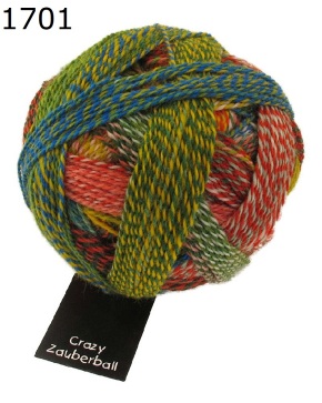 Zauberball Crazy Schoppel Wolle Farbe 1701