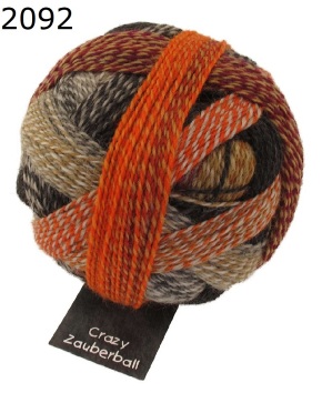Zauberball Crazy Schoppel Wolle Farbe 2092