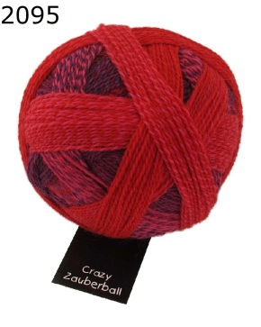 Zauberball Crazy Schoppel Wolle Farbe 2095