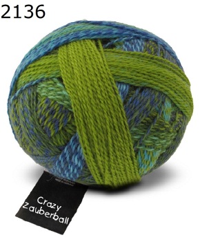 Zauberball Crazy Schoppel Wolle Farbe 2136