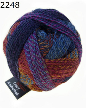 Zauberball Crazy Schoppel Wolle Farbe 2248