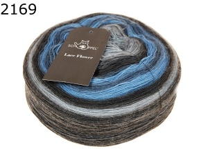 Zauberball Lace Flower Schoppel Wolle Farbe 2169