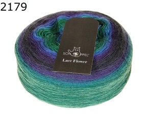 Zauberball Lace Flower Schoppel Wolle Farbe 2179