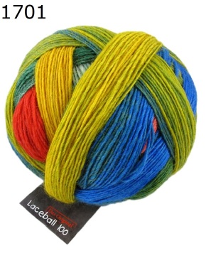 Zauberball Laceball 100 Schoppel Wolle Farbe 1701