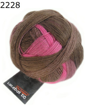 Zauberball Laceball 100 Schoppel Wolle Farbe 2228
