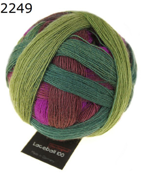 Zauberball Laceball 100 Schoppel Wolle Farbe 2249