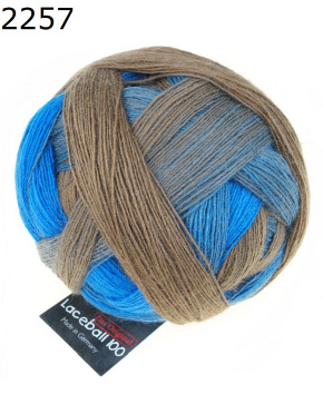 Zauberball Laceball 100 Schoppel Wolle Farbe 2257