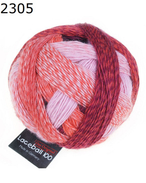 Zauberball Laceball 100 Schoppel Wolle Farbe 2305
