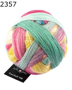Zauberball Laceball 100 Schoppel Wolle Farbe 2357