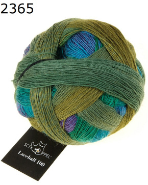 Zauberball Laceball 100 Schoppel Wolle Farbe 2365