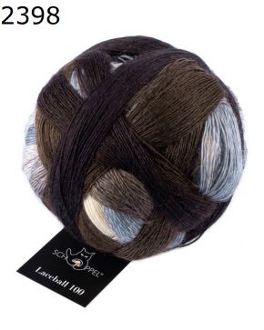 Zauberball Laceball 100 Schoppel Wolle Farbe 2398