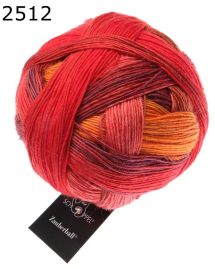 Zauberball Schoppel Wolle Farbe 2512