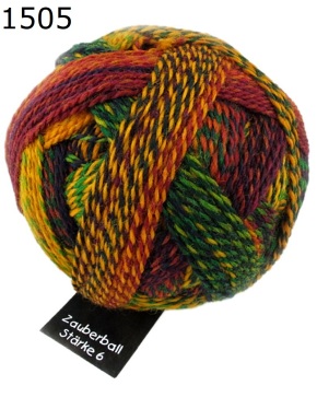 Zauberball Strke 6 Schoppel Wolle Farbe 1505