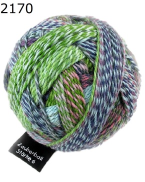 Zauberball Strke 6 Schoppel Wolle Farbe 2170