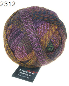 Zauberball Strke 6 Schoppel Wolle Farbe 2312