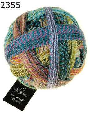 Zauberball Strke 6 Schoppel Wolle Farbe 2355
