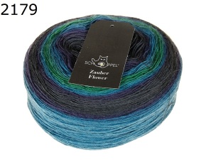Zauberball Zauber Flower Schoppel Wolle Farbe 2179