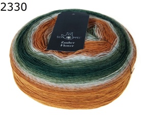 Zauberball Zauber Flower Schoppel Wolle Farbe 2330