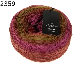 Zauberball Zauber Flower Schoppel Wolle Farbe 2359