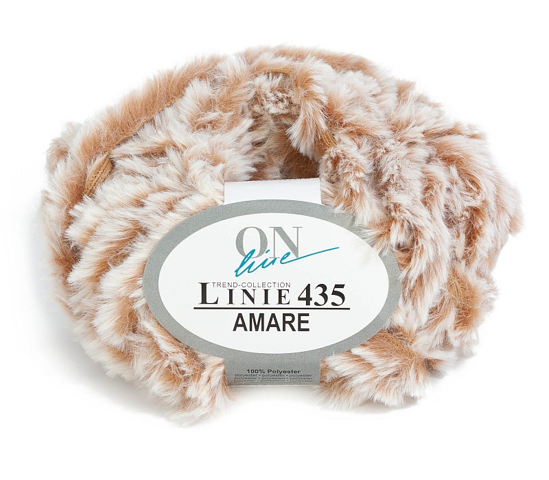 Online Linie 435 Amare Color Farbe 100 beige wei/ß