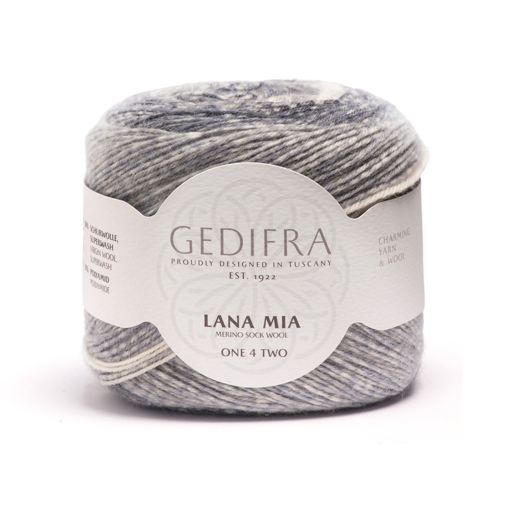 Lana Mia GEDIFRA Garn one 4 two sockenwolle 100 g