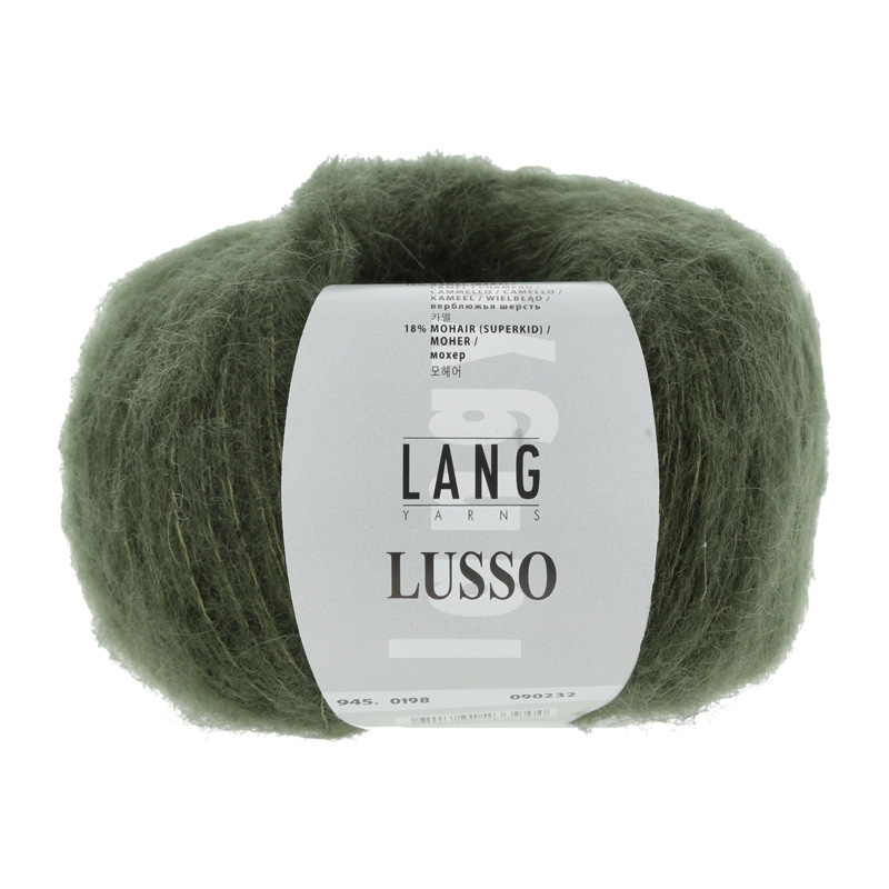 Lusso von Lang Yarns luxuriöses Handstrickgarn mit Merino Kamel Seide und Mohair 