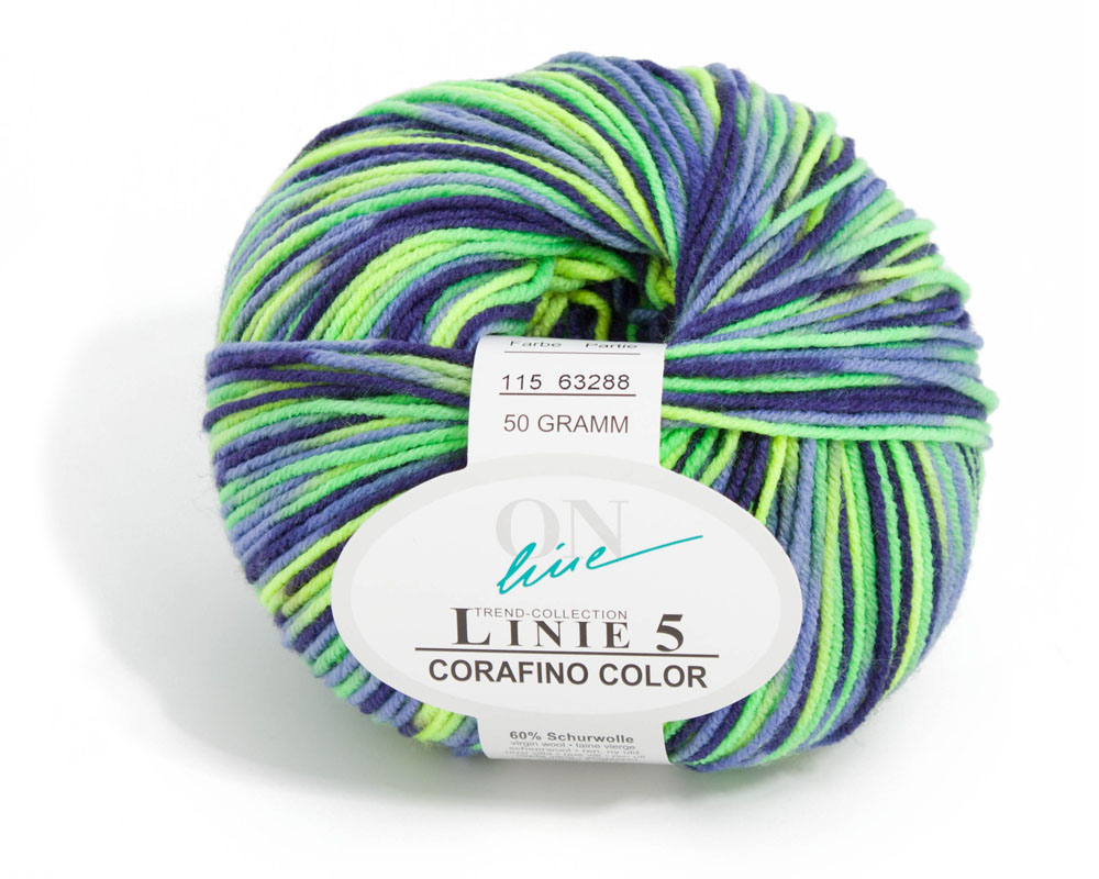 Corafino Color Linie 5 Online Garne Online Bestellen