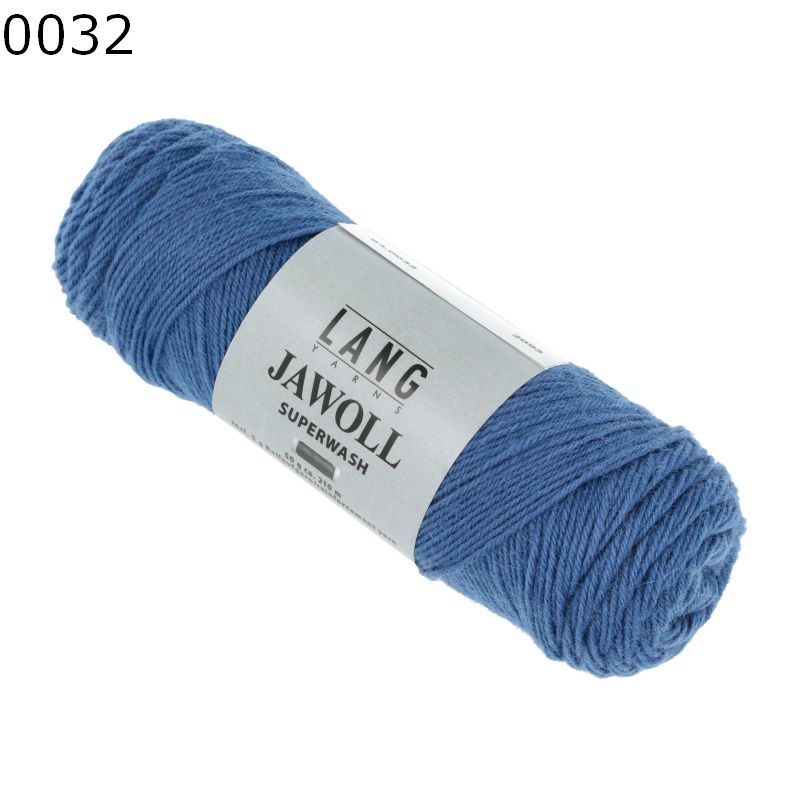 Lang Jawoll Superwash Sockenwolle – 75% Schurwolle, 25% Polyamid, 210 M/50g, Waschmaschinenfest