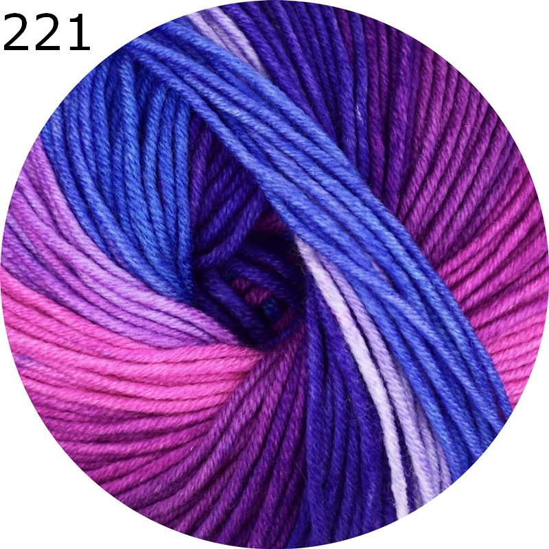 ONline Linie 4 Starwool Garn – 100% Merinowolle, Farbe 222 Hell-dunkelgrün, 125m/50g