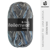 Denim Mix Meilenweit 150 Lana Grossa