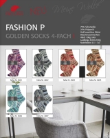 Fashion P Golden Socks Pro Lana
