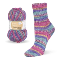 Flotte Socke Bambus Merino 4-fach Rellana