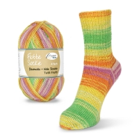 Flotte Socke Tutti Frutti Stretch Rellana
