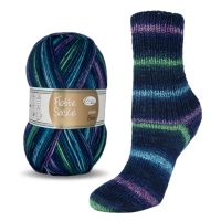 Flotte Socke Blue 6-fach Rellana