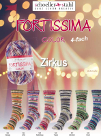 Fortissima Zirkus Color Schoeller Stahl