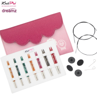 KnitPro Dreamz Nadelspitzen Midi Set 10cm