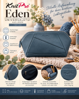 KnitPro Eden Leder Universaletui indigo
