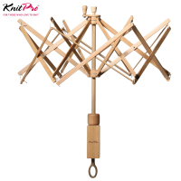 KnitPro Haspel Strangabwickler Natur
