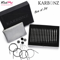 KnitPro Karbonz Nadelspitzen Set Box of Joy