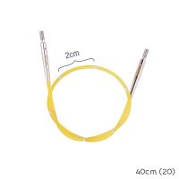 KnitPro Nadeleile Smartstix gelb 40cm