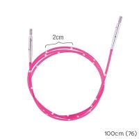 KnitPro Nadeleile Smartstix pink 100cm