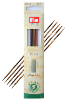 KnitPro Natural Strumpfstricknadel 15cm