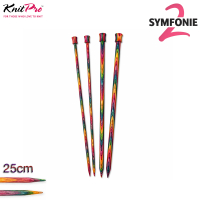 KnitPro Symfonie 2 Jackenstricknadeln 25cm