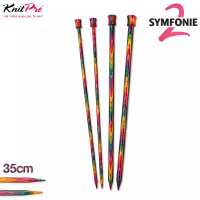 KnitPro Symfonie 2 Jackenstricknadeln 35cm