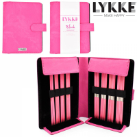 Lykke Blush Nadelspiel-Set Fuchsia