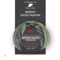 Merino Socks Fashion Golden Socks Pro Lana