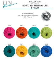 Merino Uni ONline Sockenwolle 321