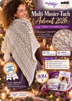Multi Muster Tuch Advent 2026 Woolly Hugs